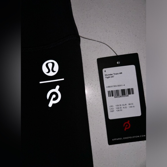 LULULEMON X PELOTON Wunder Train High Rise Tight 25” - Picture 6 of 10